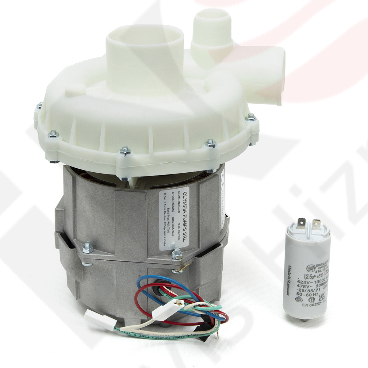 İnoksan Giyotin Bulaşık Makinesi 1000Tb Yıkama Pompası Motoru 0,6kw
